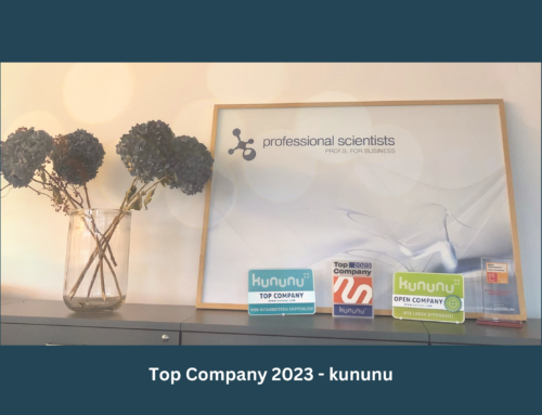 „Top Company 2023“ – Die „Professional Scientists“ wird ausgezeichnet